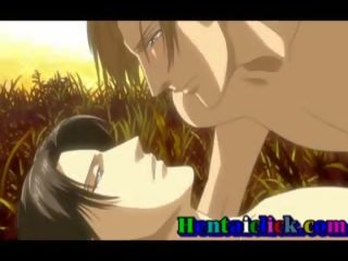 Hentai Gay Twink Outdoor Anal prick Pumping