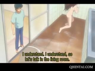 Hentai cookie Caught Masturbating In The Shower