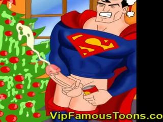 Famoso desenho animado heroes natalino adulto clipe