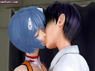 Adorable animated sweetheart gets her pussy licked