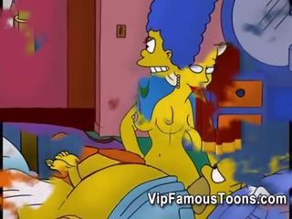 Simpsons pesta liar animasi pornografi parodi