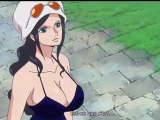 Nami&Nico Robin bewitching titjobs (One Piece)