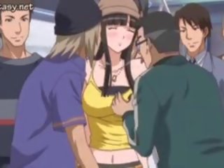 Enticing Anime Vixen Getting Rubbed