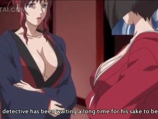 Marvelous hentai seductress τσιμπουκώνοντας και άλμα μεγάλος phallus