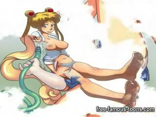 Sailormoon usagi 트리플 엑스 비디오