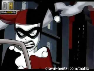 Superhero xxx video- - batman mot harley quinn