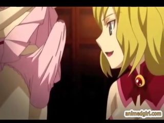 Enticing shemale hentai 69 style oral sex clip video