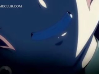 Sjarmerende anime fe tit knulling pecker i utestående hentai vis