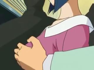 Stupendous nukk oli kruvitud sisse avalik sisse anime