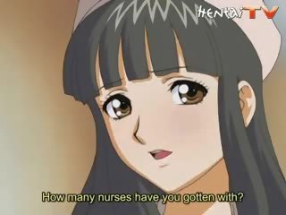 Hentai doc es embistiendo uno de su enfermeras