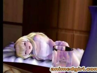 3D hentai maid oralsex shemale anime putz