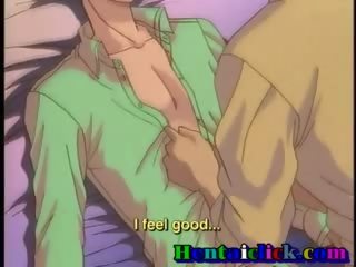Wenig anime homosexuell schnuckel wird taken aus hinter