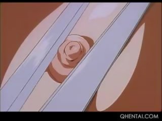 Hentai pengait in huge boobs gets tortured hard in budak, dominasi, sadism, masochism mov