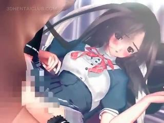 Great hentai young girl cunt fucked deep upskirt